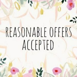 ALL REASONABLE OFFERS ACCEPTED.